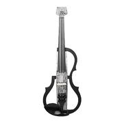 Headless Electroacoustic Violin Carbon Fiber Mute Violin Adult Professional Performance Electroacoust (Color : 05)