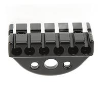 Headless Guitar Bridge 6 String Metal Instrument Accessory Part Electric Guitars Black