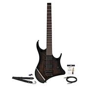 Headless Guitar Pack Harlem by Gear4music with Gigbag Strap and Cable