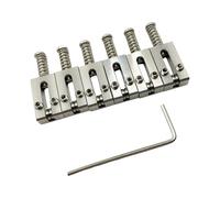 Headless Guitar Tremolo Bridge Bearing Metal Saddles for Enhanced String Stability & Tuning Quick-Change Bearing Design with Metal Texture Control