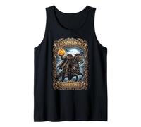 Headless Horseman Chasing Locals 1790 Halloween Legend Tank Top