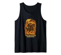 Headless Horseman Haunted Legend Gothic Horror Design Tank Top