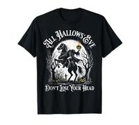 Headless Horseman Pumpkin Face Happy Halloween Sleepy Hollow T-Shirt