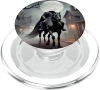 Headless Horseman Riding Through The Town of Sleepy Hollow PopSockets PopGrip for MagSafe