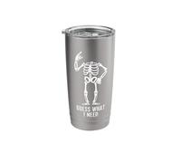 Headless Skeleton Guess What I Need Stainless Steel Insulated Tumbler