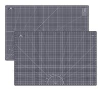 Headley Tools 24x36 Inch Self Healing Cutting Mat, Durable, A1 Double Sided 5-Layer Craft Cutting Board for Fabric, Quilting, Sewing, Hobby, Arts and Crafts Projects, Dark Grey
