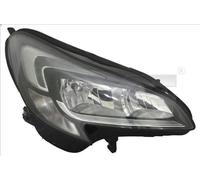 TYC Headlights 20-15018-16-2 Left H7/H7, LED chrome for right-hand traffic