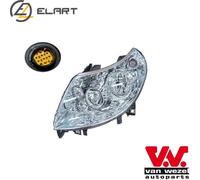 VAN WEZEL Headlights 1651961 Left H7, H1 Crystal clear for right-hand traffic PX26d CITROËN: Relay II Van, Relay II Minibus