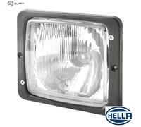 HELLA 1AA 004 109-001 Asymmetric-Headlight - ECE - for right-hand traffic - Right Front/Left Front