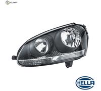 HELLA Headlight Headlamp 1EG 247 007-611 Left FOR Golf Jetta Genuine Top German