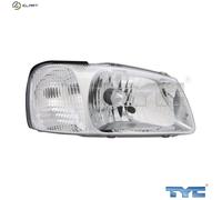 TYC Europe B.V. Headlight 20-0075-15-2 Right for Hyundai Accent II/Verna/Avega G4EA G4EC-G