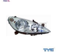 TYC 20-0166-05-2 Headlight for Peugeot 307 Break/SW/CC 1.4L 1.6L