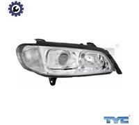 HEADLIGHT 20-0187-05-2 FOR OPEL Z22/Y22XE 2.2L X 20 DTH 2.0L Y 22 DTH 2.2L 4cyl