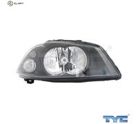 Headlight TYC 20-0210-05-2 For SEAT
