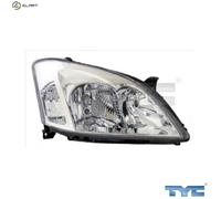 TYC 20-0241-05-2 Headlight for TOYOTA