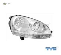 HEADLIGHT 20-0317-25-2 FOR VW GOLF BORA/JETTA VENTO/III RABBIT BKD/BDK 2.0L 4cyl