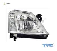 HEADLIGHT 20-0337-05-2 FOR OPEL MERIVA/MPV Y13DT Z13DT/13DTJ 1.2L Z 18 XE 1.8L