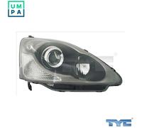 HEADLIGHT 20-0339-05-2 FOR HONDA CIVIC/VII/Hatchback K20A3/K20A2 2.0L 4cyl