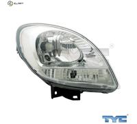 TYC Headlight 20-0361-05-2