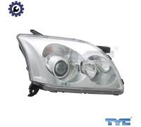 TYC 20-0370-15-2 Headlight