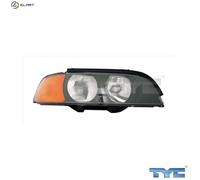 TYC 20-0380-05-2 Headlight for BMW