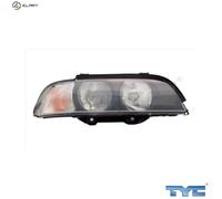 HEADLIGHT 20-0380-15-2 FOR BMW M47D20 2.0L 4cyl 5 E39 M57D25 M51D25 M52B25 2.5L
