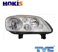 TYC Headlights 20-0387-25-2 Right H7/H7 VOLKSWAGEN: Touran I, Caddy 3