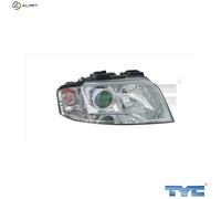 TYC 20-0405-05-2 Headlight for AUDI