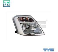 TYC Headlight 20-0413-05-2 for Citroën C2 9HZ/KFU/KFV/NFS/NFU 1.4–1.6L RH Electric