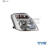 TYC Europe B.V. Headlight 20-0414-05-2 for Citroën C2 (KFU/KFV 1.4L, NFS/NFU 1.6L, HFX 1.1L)