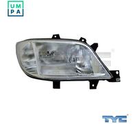 Headlight TYC 20-0496-05-2 For MERCEDES-BENZ