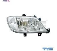 TYC 20-0525-05-2 Headlight