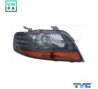 TYC Headlight 20-0532-05-2 for Chevrolet Aveo / Daewoo Kalos 1.4L F14D3 - Left