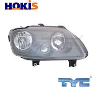 TYC 20-0760-15-2 Headlight for ,VW