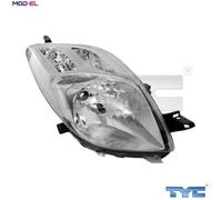 HEADLIGHT 20-1027-05-2 FOR TOYOTA 1KR-FE 1.0L 3cyl YARIS2SZ-FE 1.3L2ZR-FE 1.8L