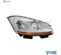 TYC Headlight 20-11255-05-2 for Citroën C4 Picasso MPV Grand 1.7L 1.6L