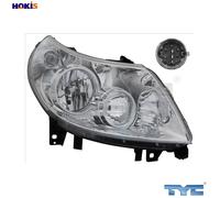 TYC 20-11333-15-2 Headlight for CITRO?N,FIAT,PEUGEOT