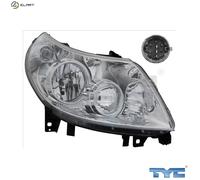TYC 20-11333-15-2 Headlight for CITRO?N,FIAT,PEUGEOT