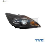 TYC Headlight 20-11484-25-2 Left LHD Europe Edition for Ford Focus II Estate 2005-2011