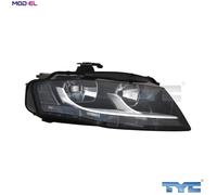 TYC 20-11544-06-2 Headlight for AUDI