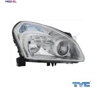 HEADLIGHT 20-11571-15-2 FOR NISSAN DUALIS QASHQAI/+2 K9K282/292 1.5L M1D 2.0L