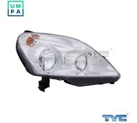 RIGHT NEW HEADLIGHT FOR OPEL ZAFIRA ZAFIRA FAMILY B A05 A 16 XER Z 16 XER Z 17