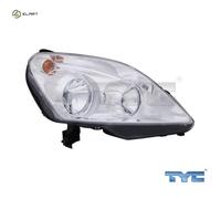 HEADLIGHT 20-11651-05-2 FOR OPEL ZAFIRA/FAMILY/B A18/Z18XER 1.8L Z 22 YH 2.2L