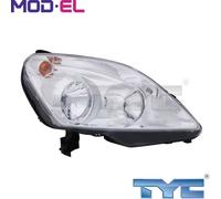 RIGHT NEW HEADLIGHT FOR OPEL ZAFIRA ZAFIRA FAMILY B A05 A 16 XER Z 16 XER Z 17