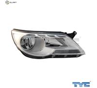 TYC 20-11765-05-2 Headlight