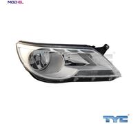 TYC 20-11765-05-2 Headlight