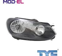 TYC Headlights 20-11778-05-2 Left H15, H7 for right-hand traffic VOLKSWAGEN: GOLF 6, Golf 6 Cabrio