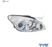 TYC Europe B.V. Headlight 20-11782-05-2 for Hyundai i30 (FD) 2007-2011, G4FA/G4GC/G4FC/D4EA