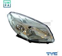 HEADLIGHT 20-11793-06-2 FOR DACIA K9K796/792/892 1.5L D4F 732 1.1L K7M710 1.6L