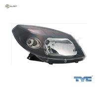 HEADLIGHT 20-11794-36-2 FOR DACIA K9K796/792/892 1.5L D4F 732 1.1L K7M710 1.6L